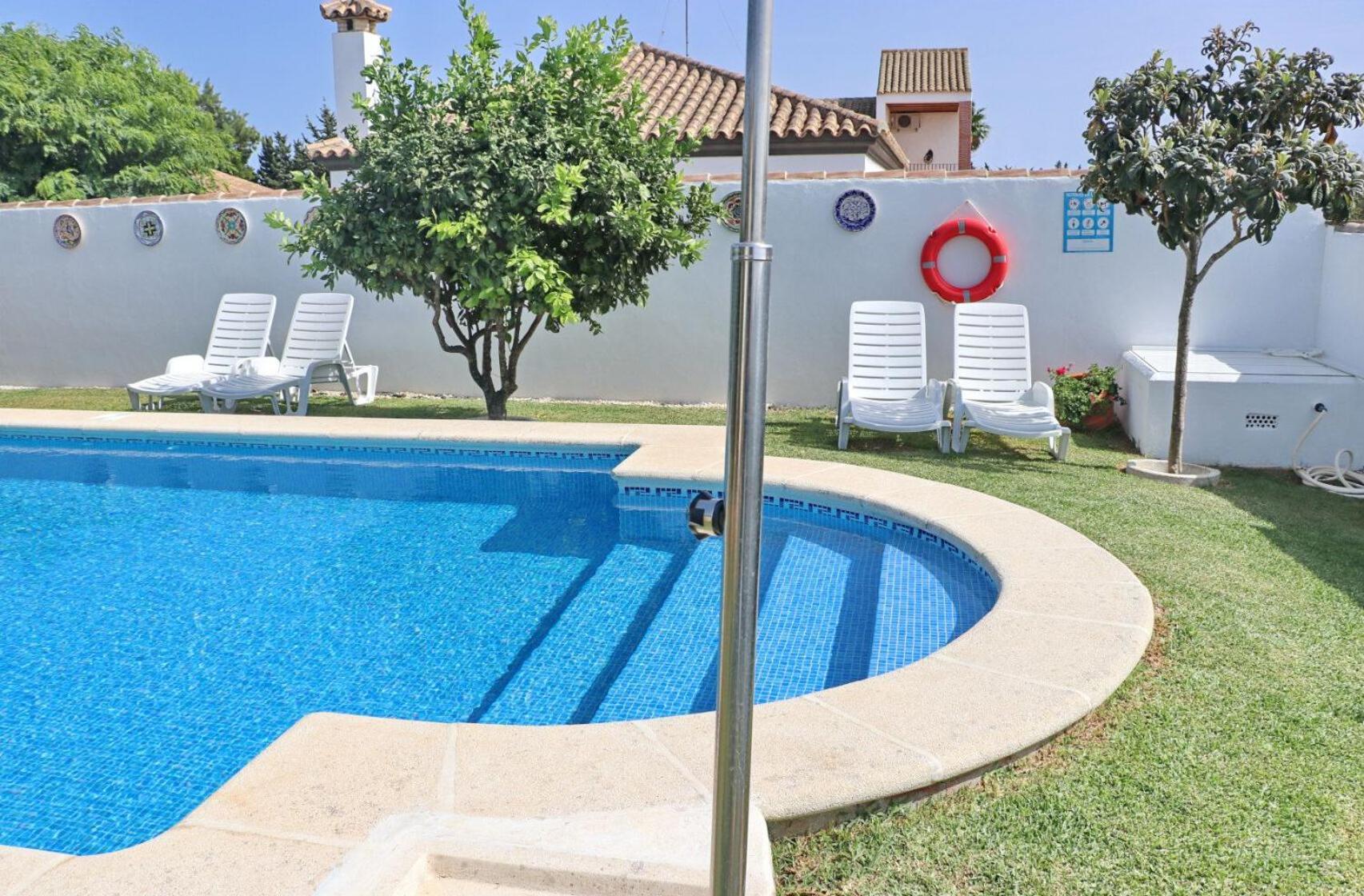 Bungalow Ramos, con piscina compartida Conil De La Frontera Exterior foto